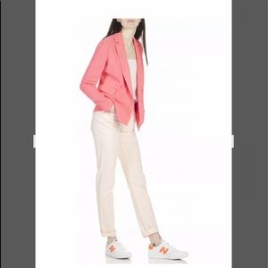 Armani Jeans 35-16 5-Pocket Skinny Stretch Twill Jeans, Rosa Chiaro, NWT